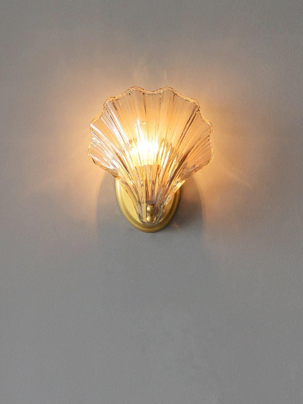 Shell Wall Light | Brass Finish | Set of 2