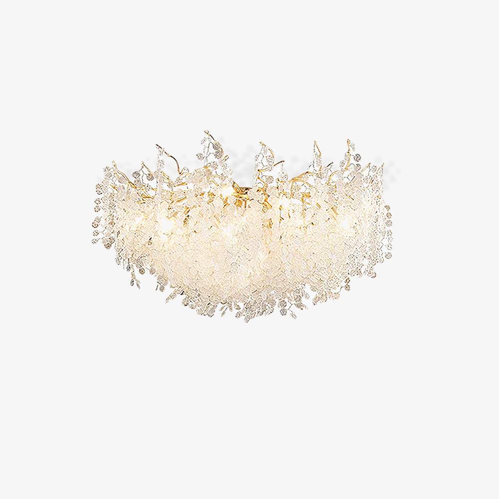 Shiro Noda Ceiling Lamp | Frosted Glass & Metal | Multiple Diameter Options