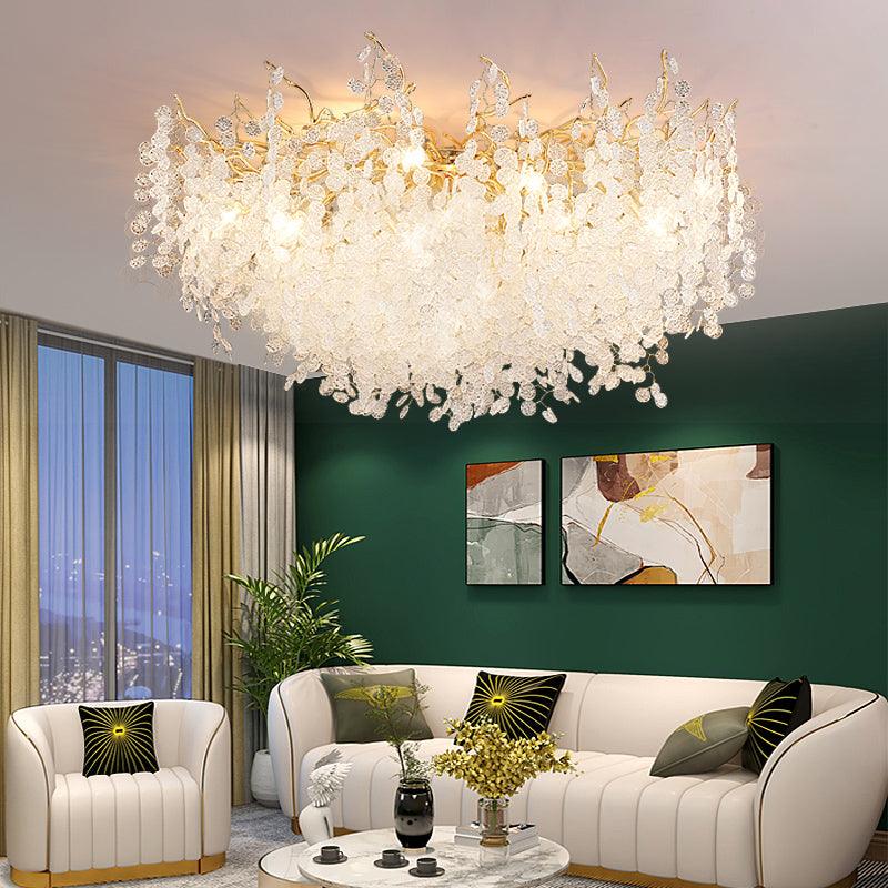 Shiro Noda Ceiling Lamp | Frosted Glass & Metal | Multiple Diameter Options
