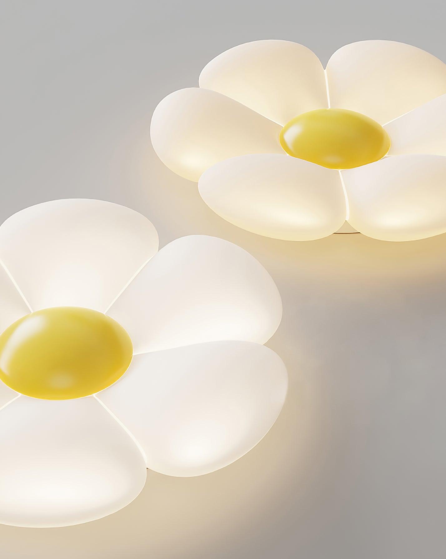 Flower Ceiling Lamp | Metal & Acrylic | 50cm Diameter | Dimmable Options Available