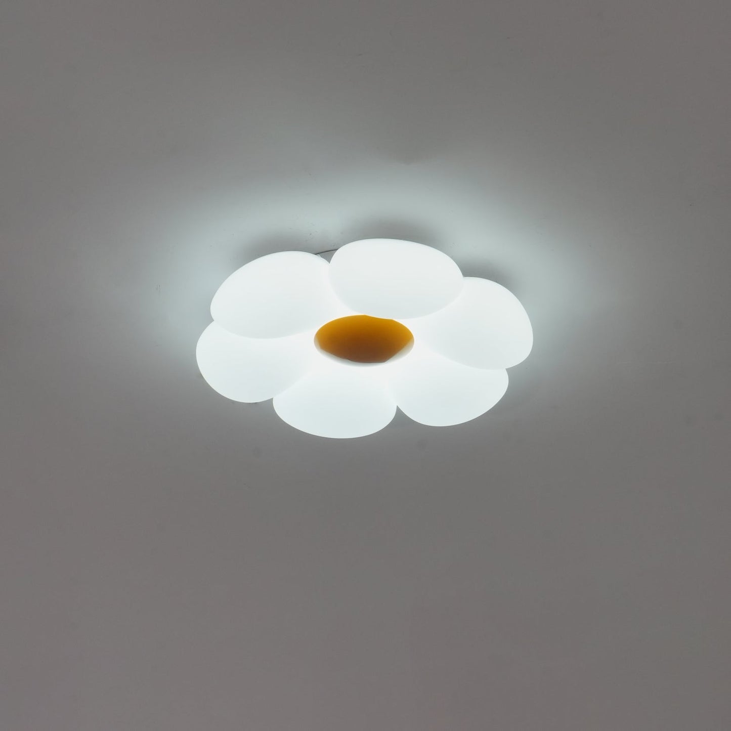 Flower Ceiling Lamp | Metal & Acrylic | 50cm Diameter | Dimmable Options Available