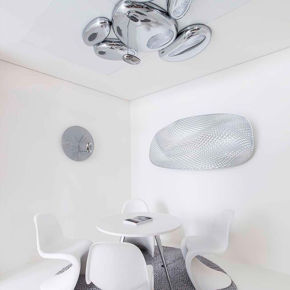 Skydro Ceiling Lamp | Polished Chrome | 5-6 Heads