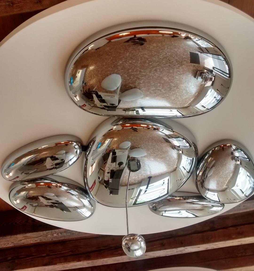 Skydro Ceiling Lamp | Polished Chrome | 5-6 Heads