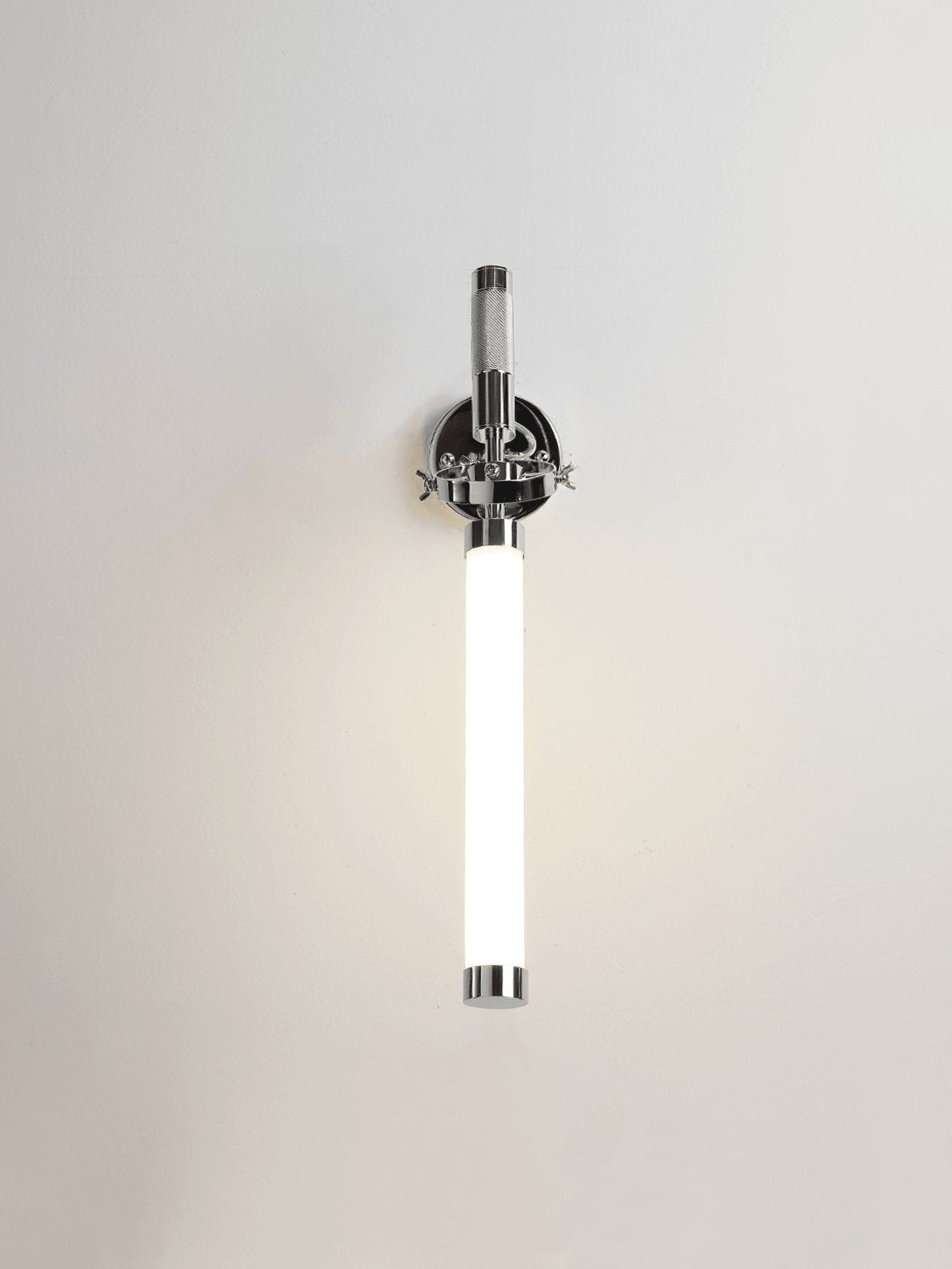 Skylark Wall Sconce | Chrome Metal & Glass | Set of 2