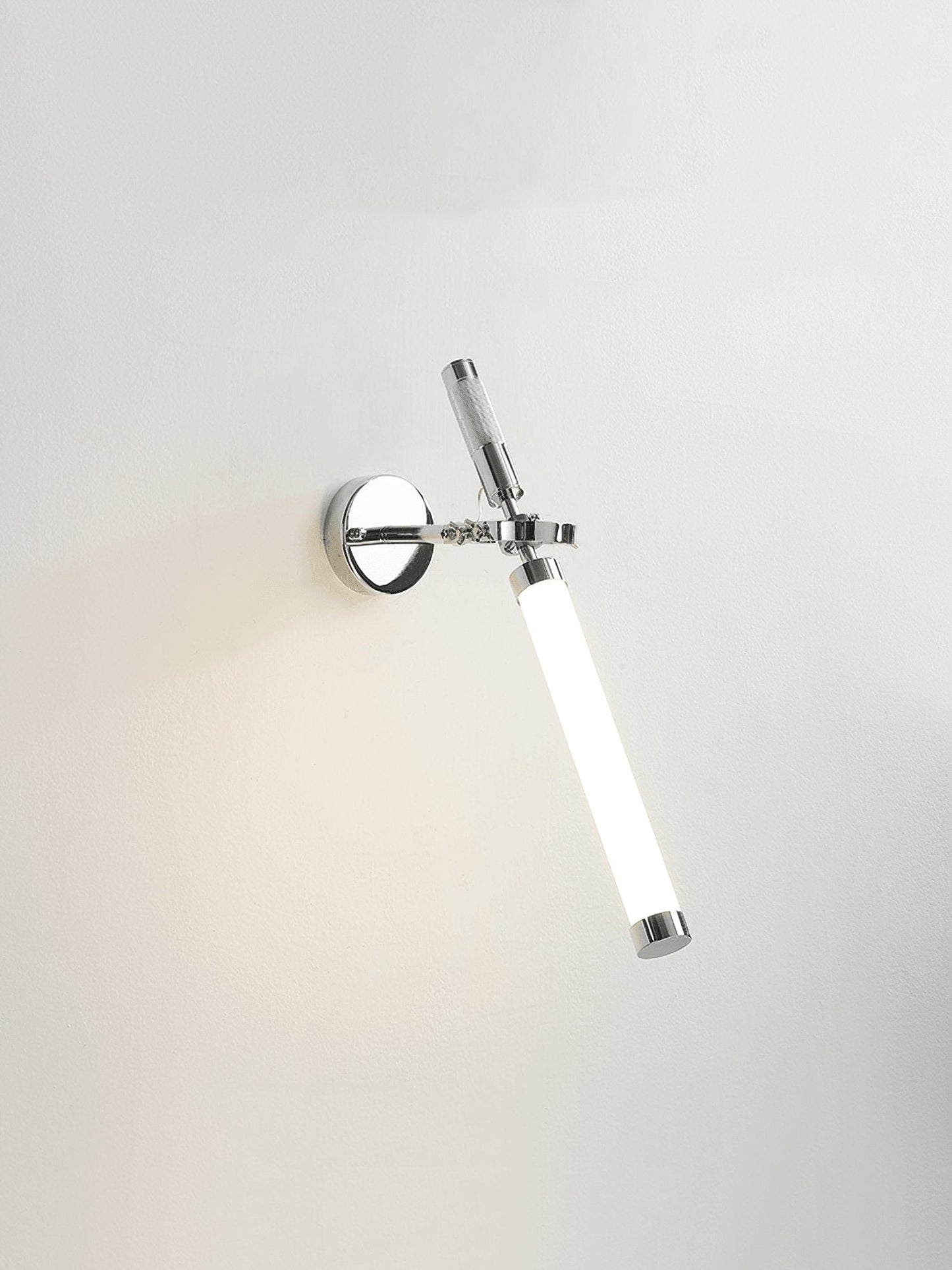 Skylark Wall Sconce | Chrome Metal & Glass | Set of 2