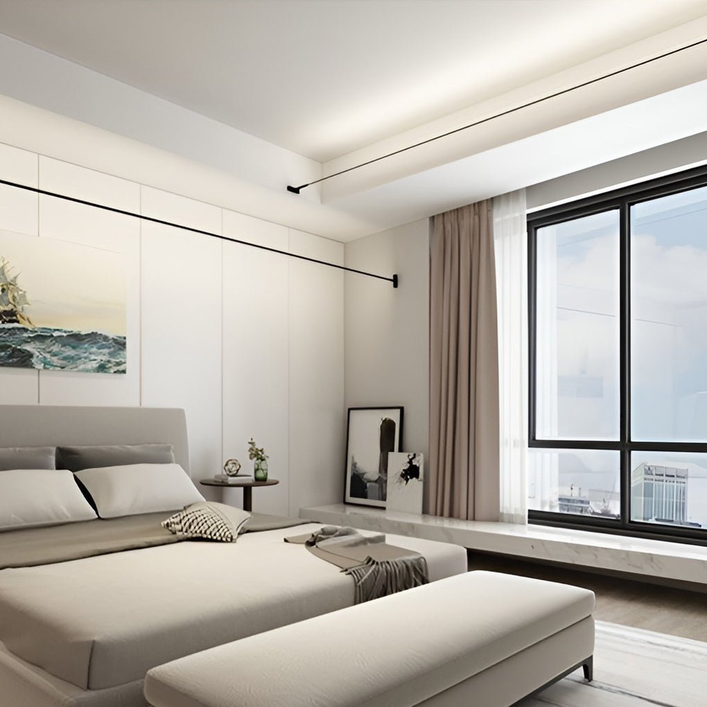 Skyline Linear Ceiling Light | Steel & PVC | Multiple Length Options