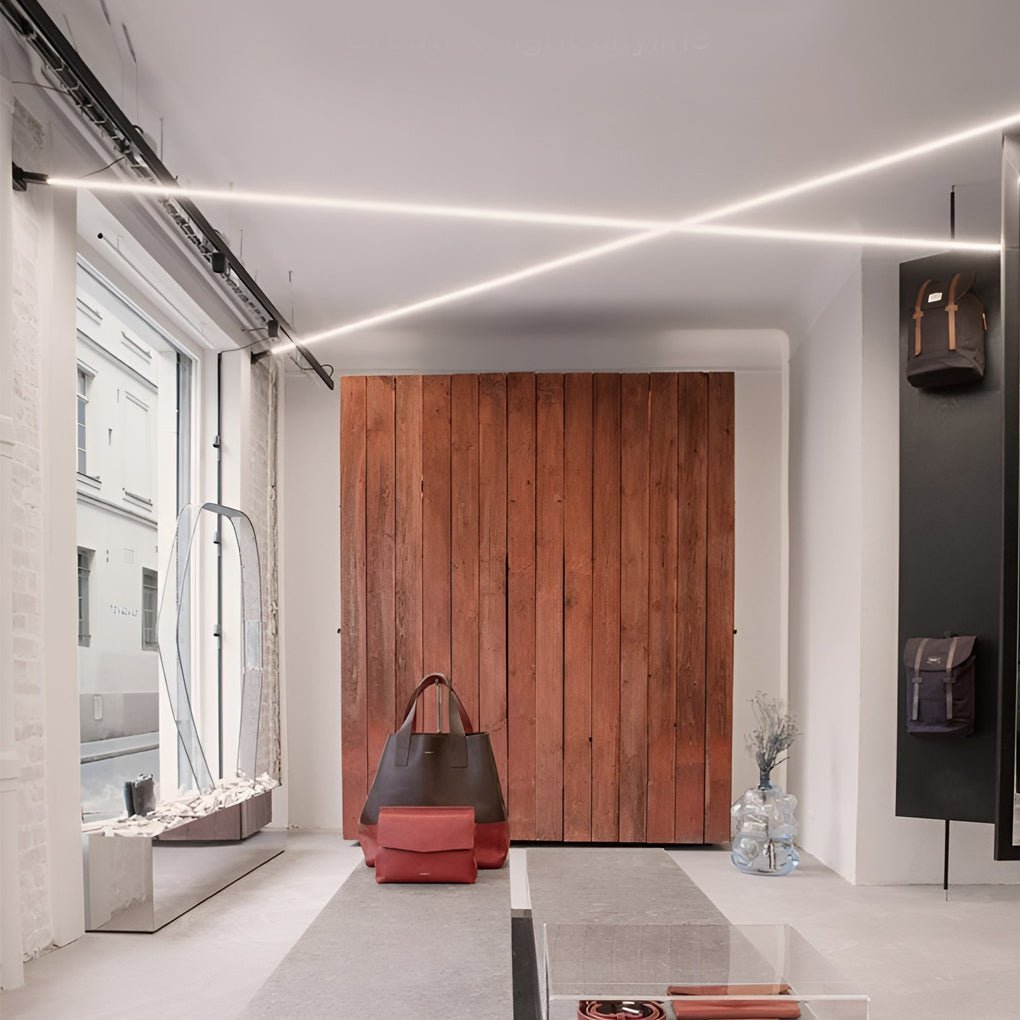 Skyline Linear Ceiling Light | Steel & PVC | Multiple Length Options