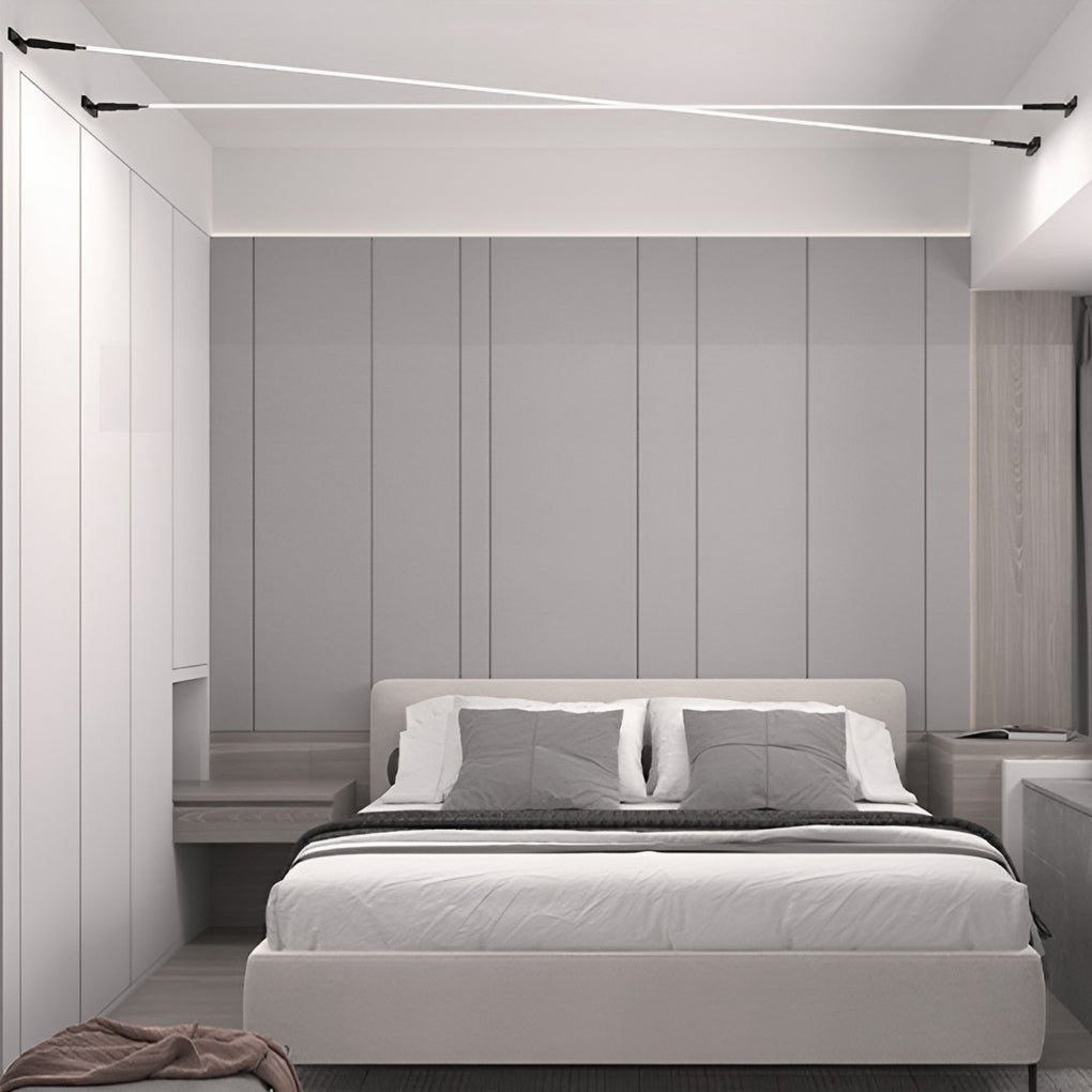 Skyline Linear Ceiling Light | Steel & PVC | Multiple Length Options
