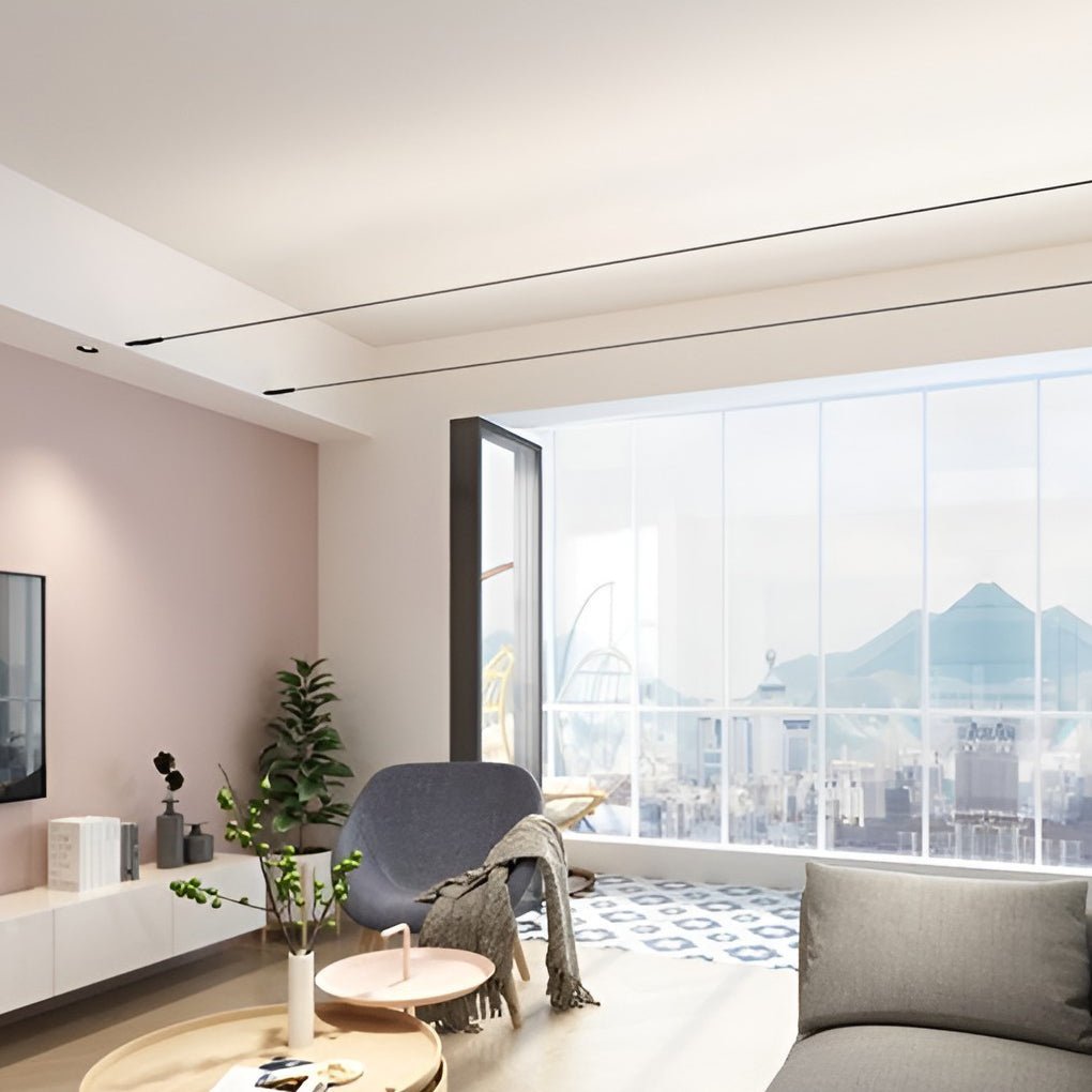Skyline Linear Ceiling Light | Steel & PVC | Multiple Length Options