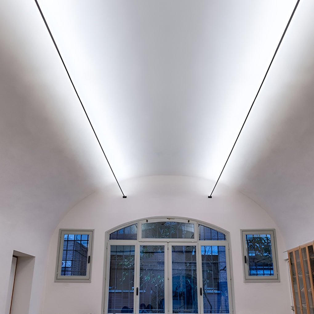 Skyline Linear Ceiling Light | Steel & PVC | Multiple Length Options