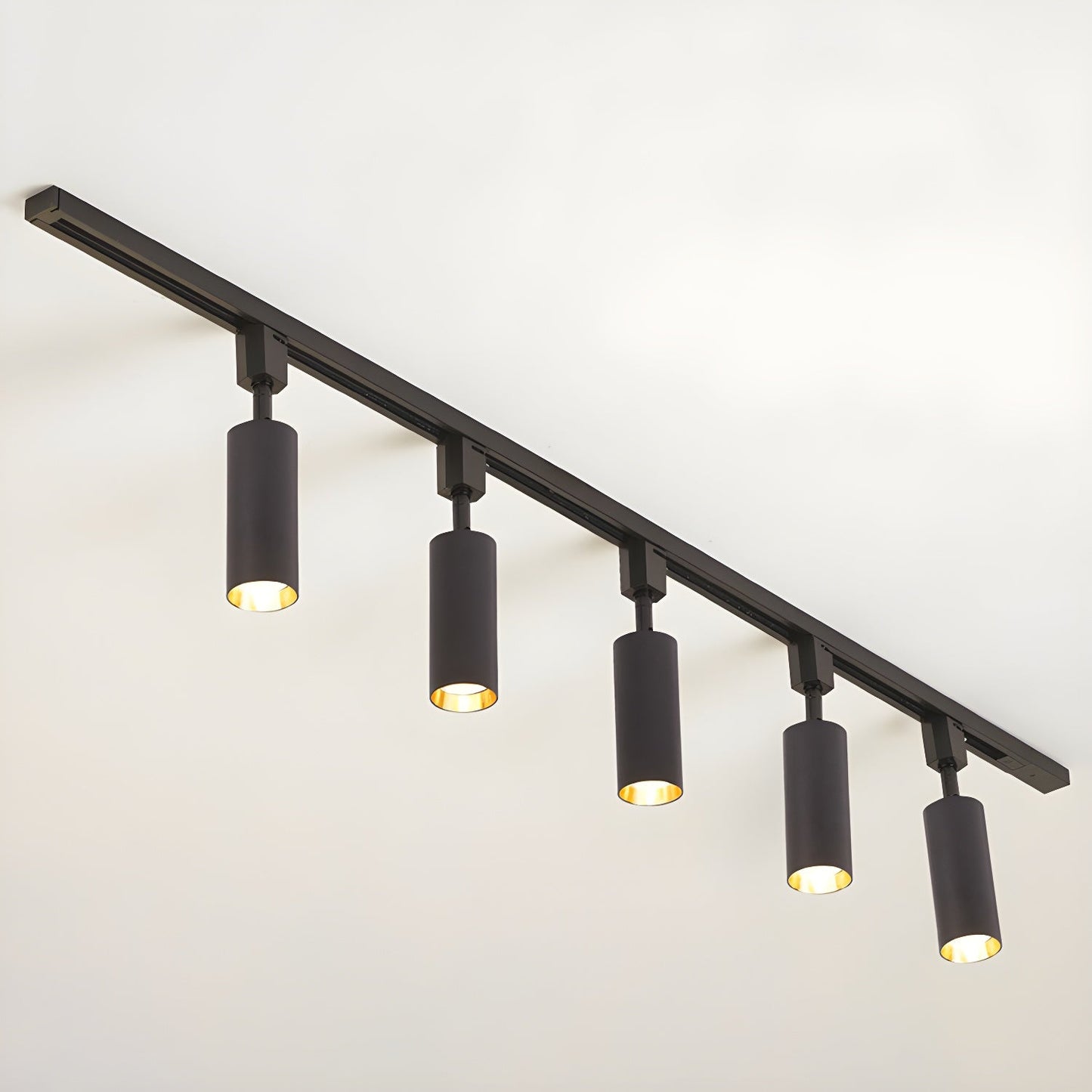 Track Light Fixture | Sleek Metal Design | 2 to 7 Lights Options