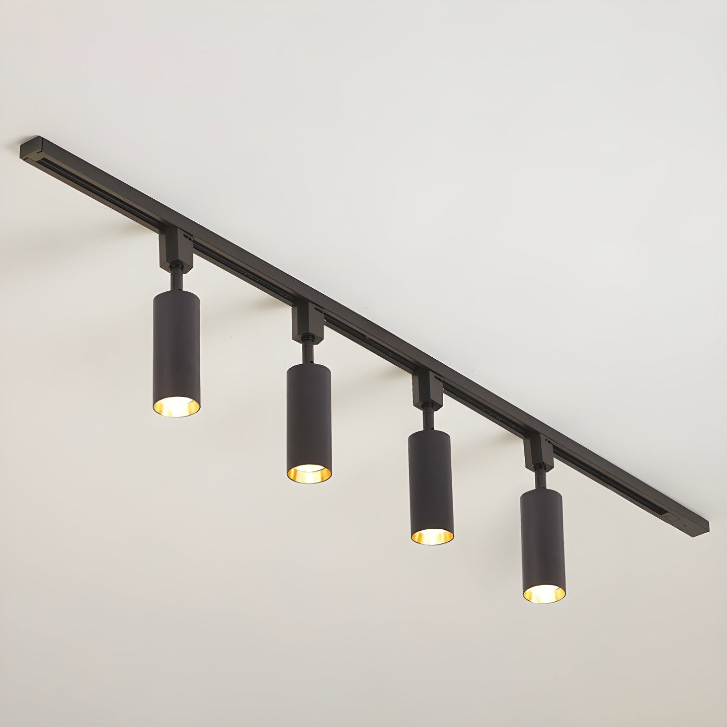 Track Light Fixture | Sleek Metal Design | 2 to 7 Lights Options
