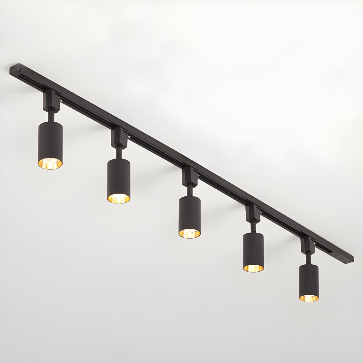 Track Light Fixture | Sleek Metal Design | 2 to 7 Lights Options