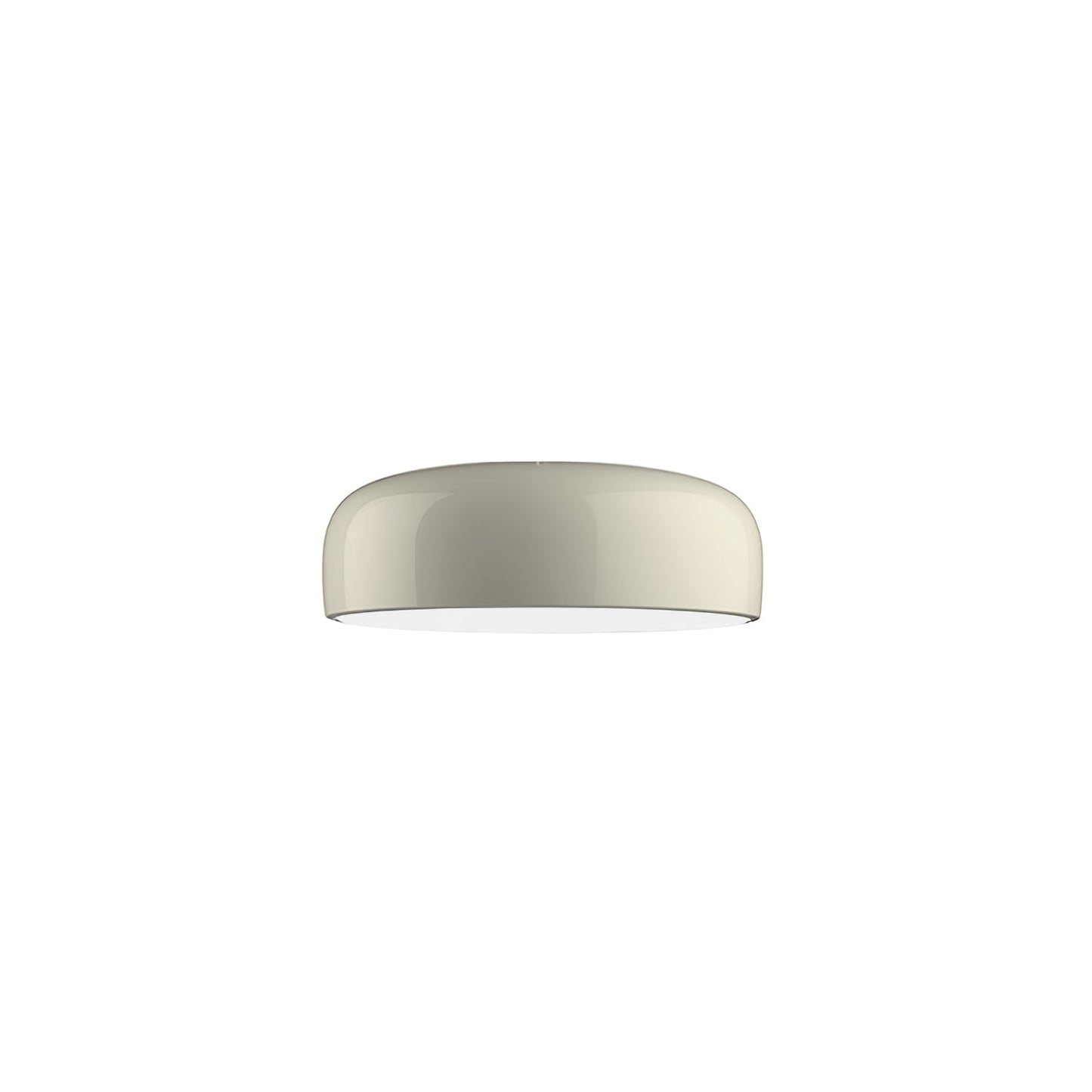 Smithfield Ceiling Light | Aluminum & Opalescent Diffuser | Black or White