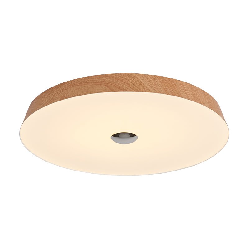 Woodgrain Ceiling Light | Integrated LED | 50cm Diameter