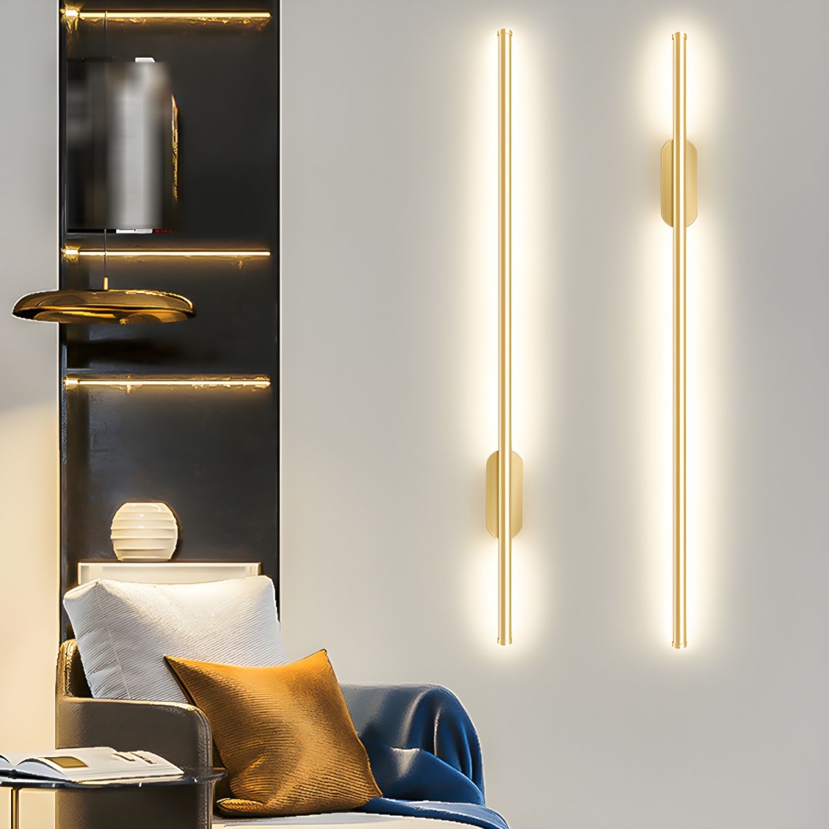Seraphina Wall Sconce | Gold Finish | Multiple Sizes