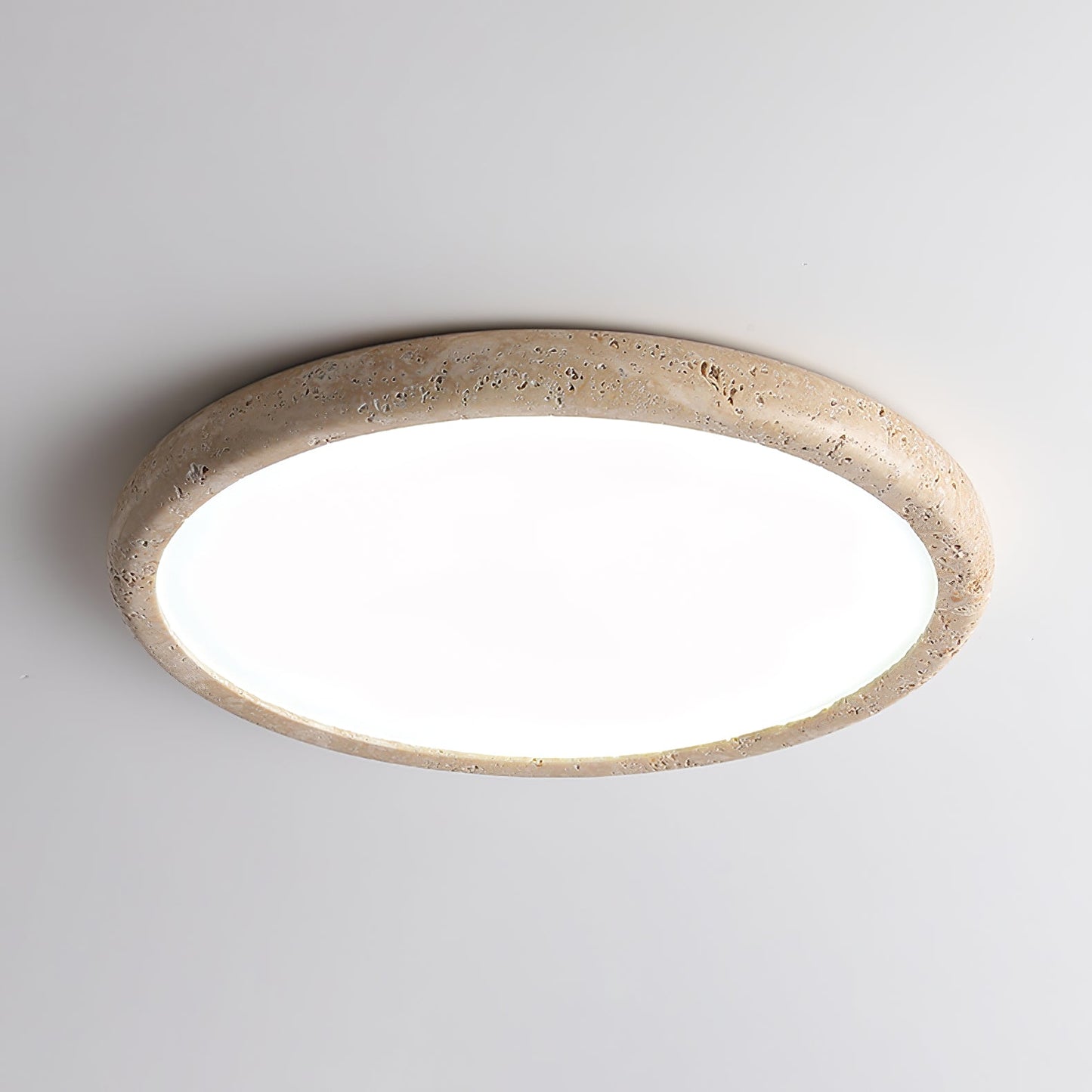 Solis Horizon Ceiling Light | Yellow Travertine | Multiple Sizes Available