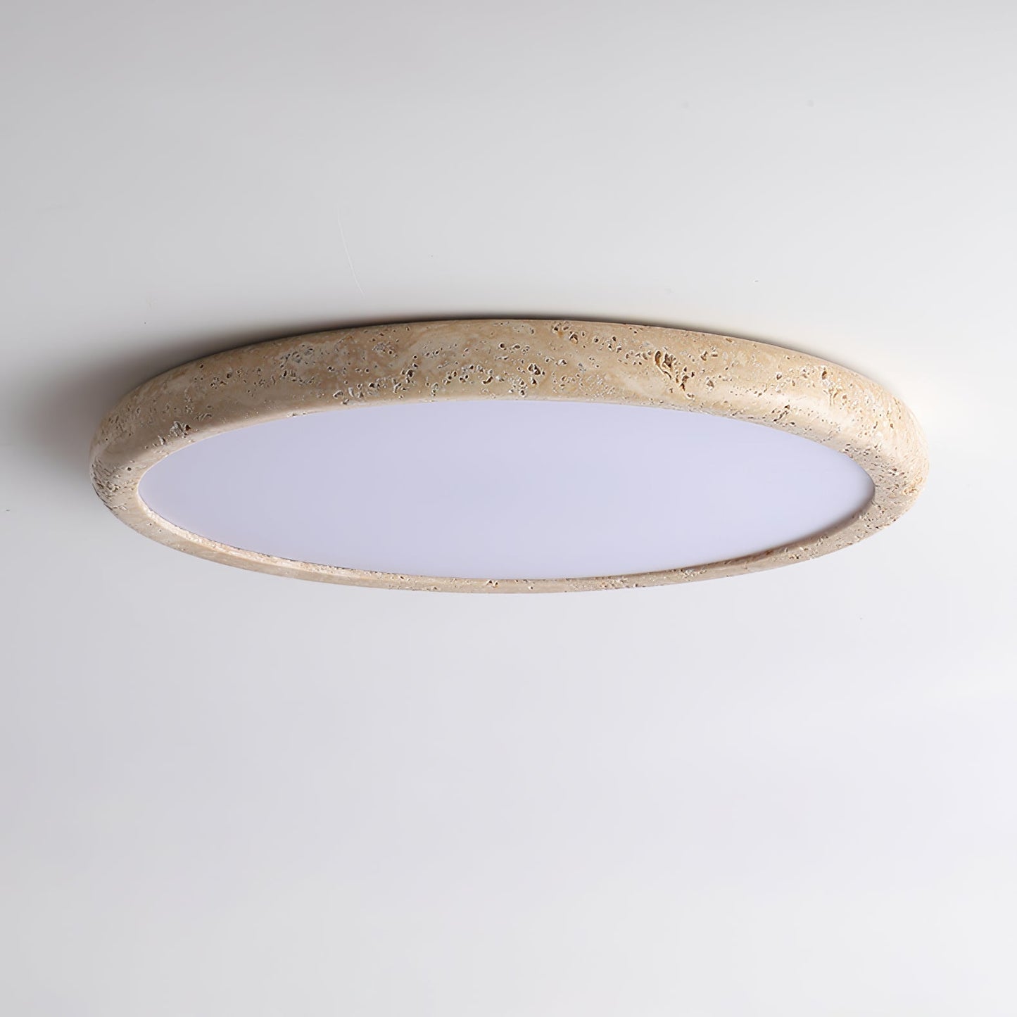 Solis Horizon Ceiling Light | Yellow Travertine | Multiple Sizes Available