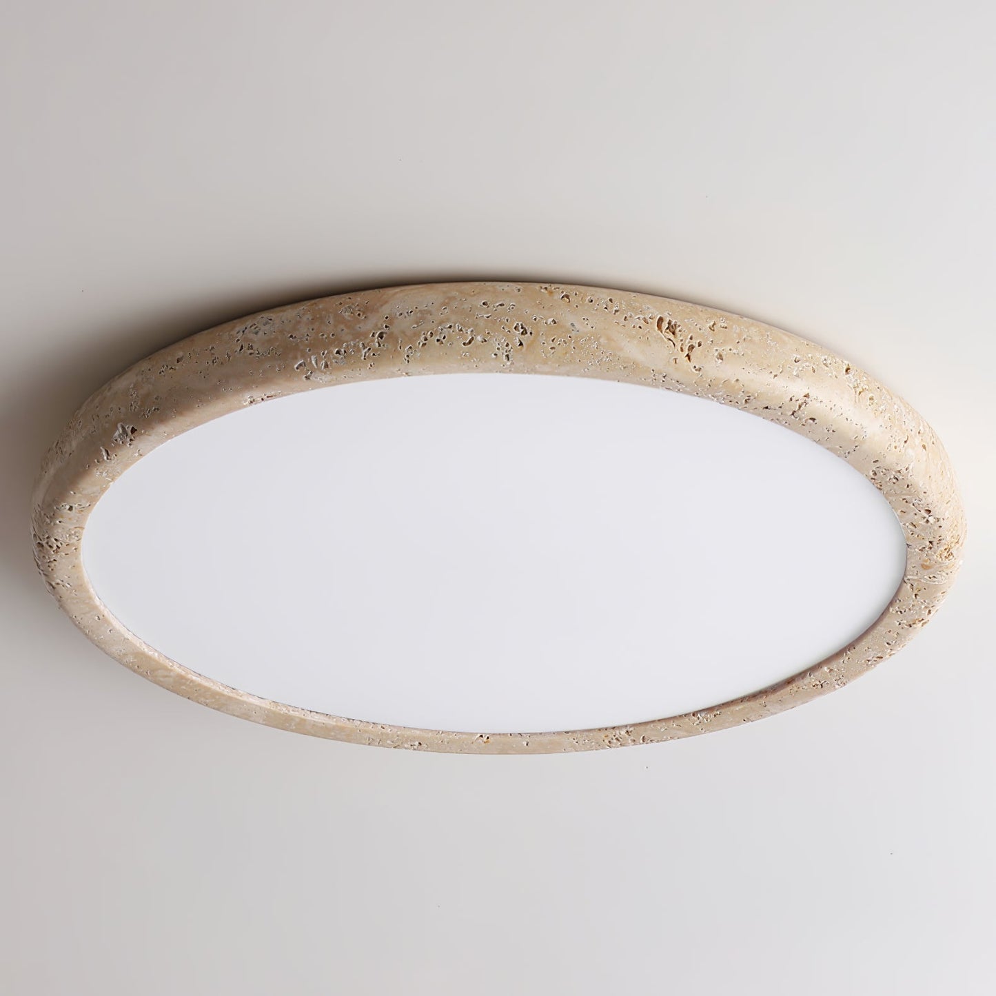 Solis Horizon Ceiling Light | Yellow Travertine | Multiple Sizes Available