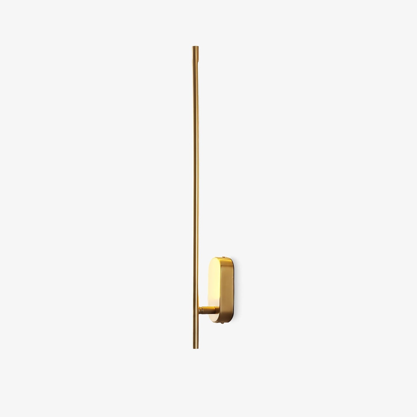 Stick Shaped Plug-In Sconce | Handcrafted Iron & Acrylic | Warm, Neutral, Cool Light Options