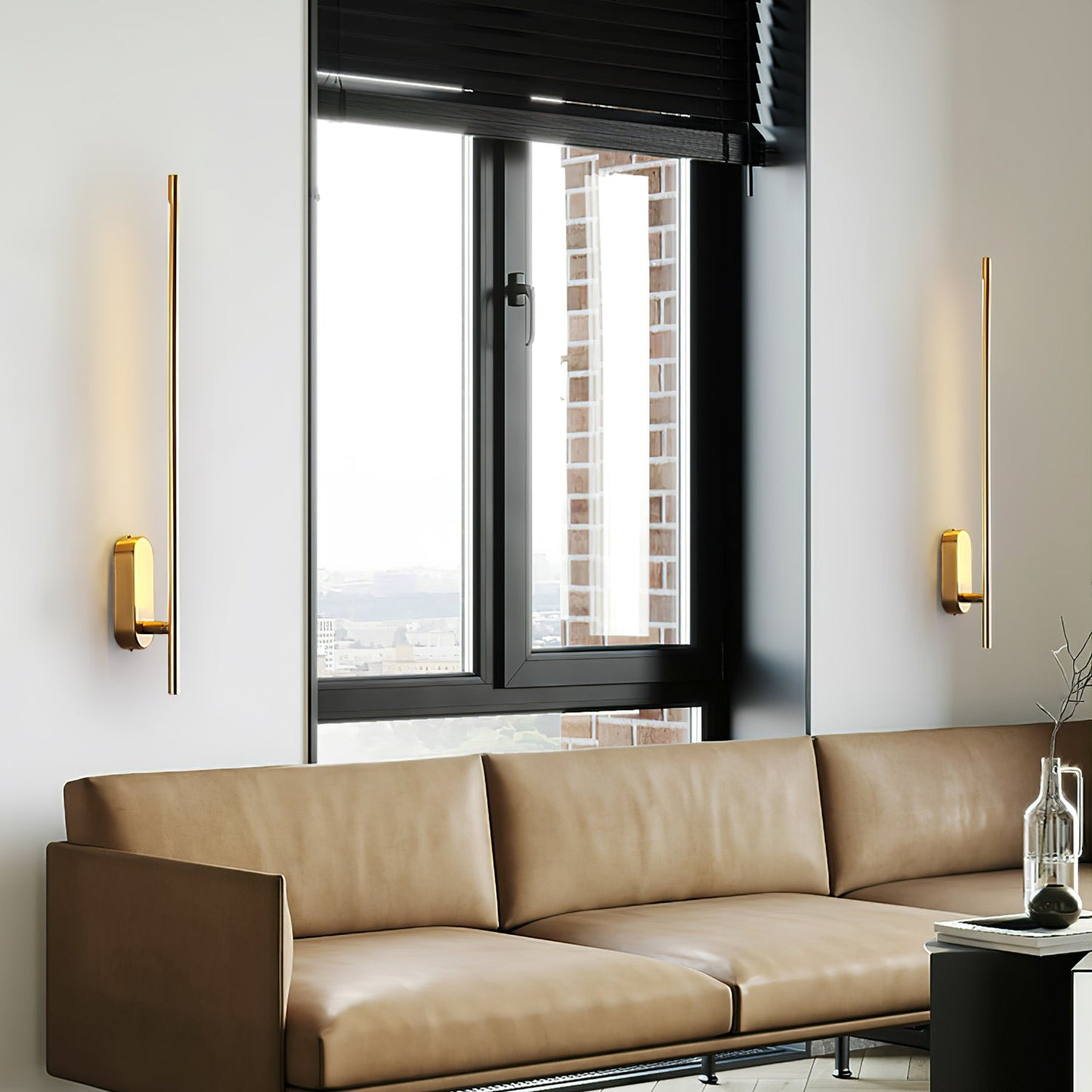Metal Wall Sconce | Handcrafted Iron | Set of 2