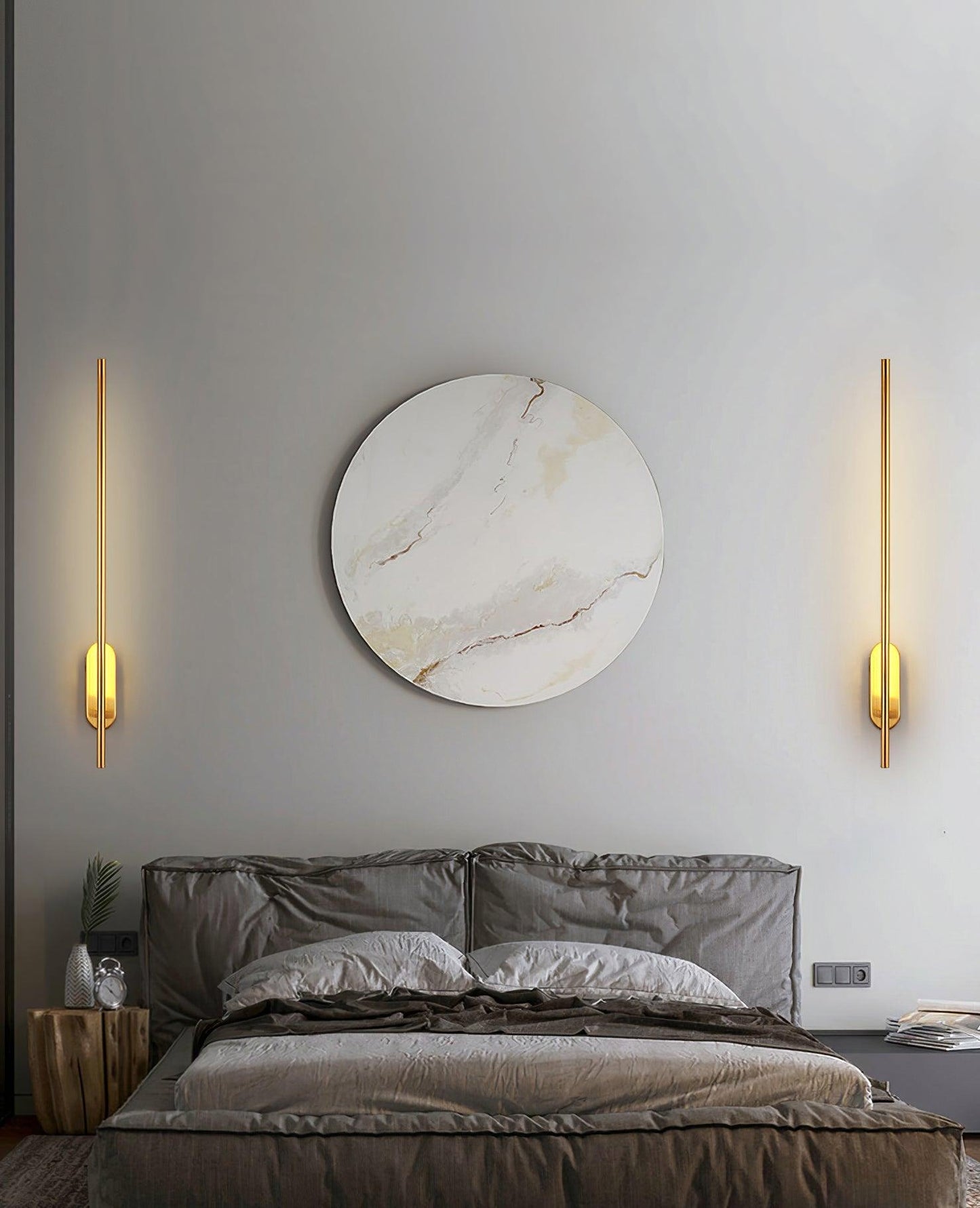 Metal Wall Sconce | Handcrafted Iron | Set of 2