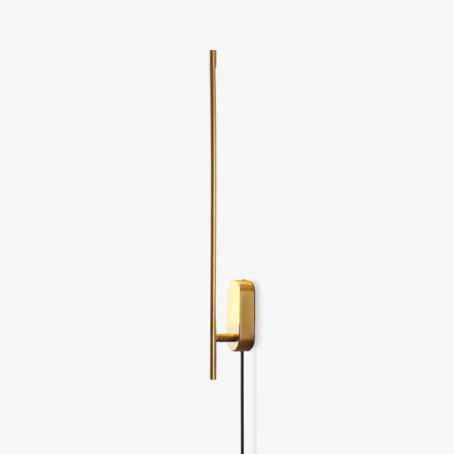 Stick Shaped Plug-In Sconce | Handcrafted Iron & Acrylic | Warm, Neutral, Cool Light Options