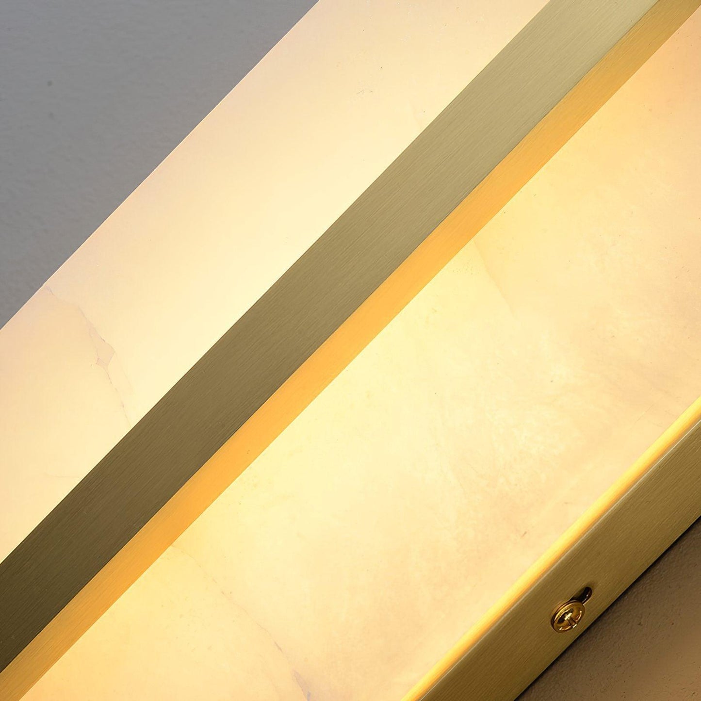 Alabaster LED Wall Sconce | Brass Finish | Set of 2