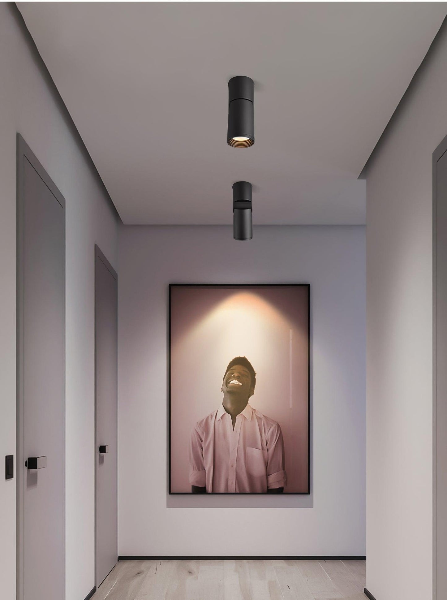 LED Spotlights | Adjustable Metal Projectors | Set of 5 with Warm, Neutral, Cool Light Options