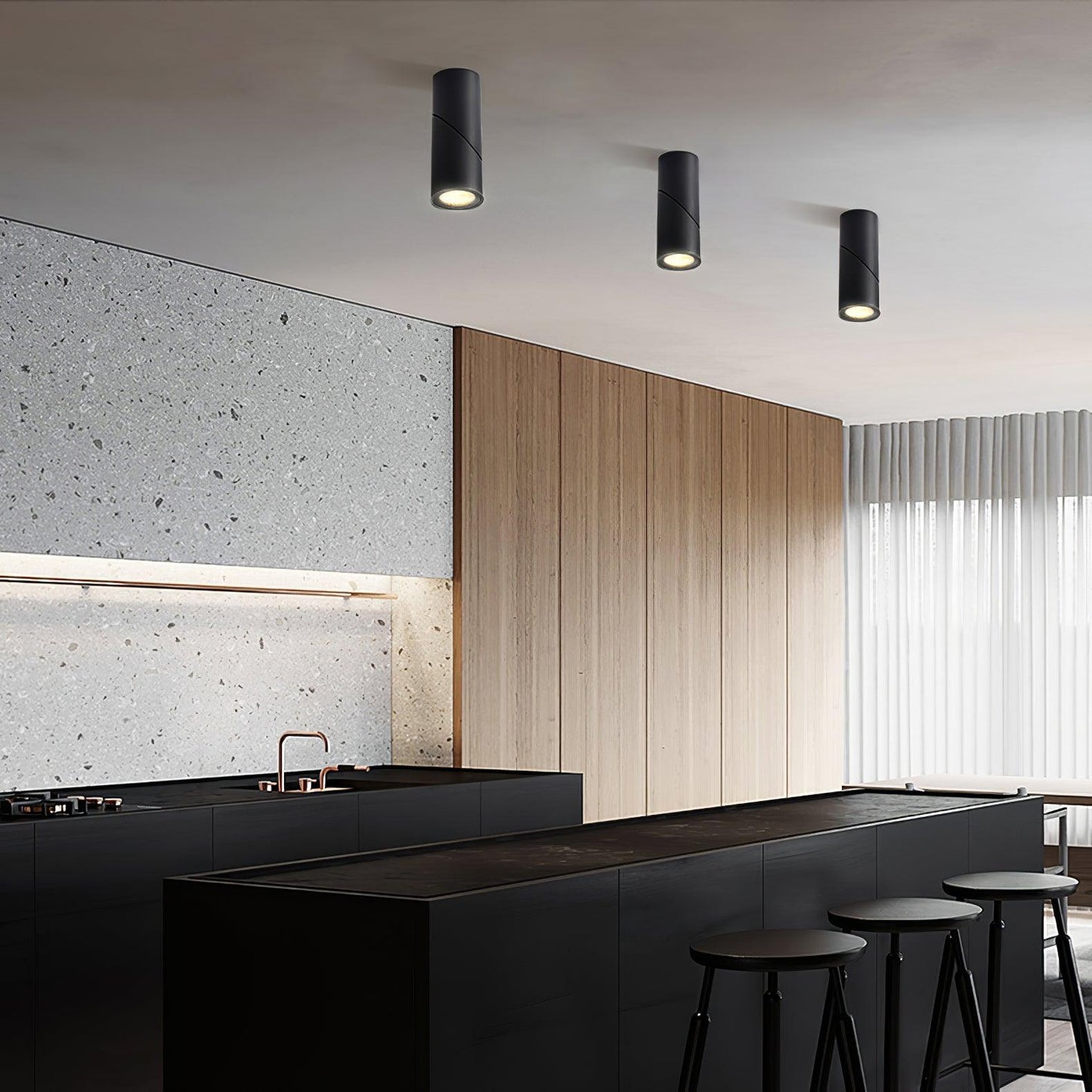 LED Spotlights | Adjustable Metal Projectors | Set of 5 with Warm, Neutral, Cool Light Options