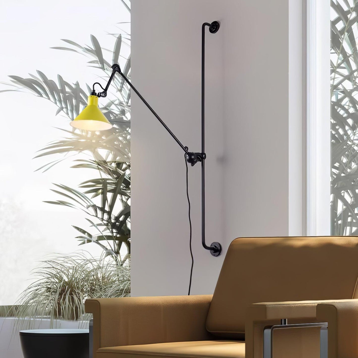 Rocker Wall Lamp | Metal Construction | Set of 2
