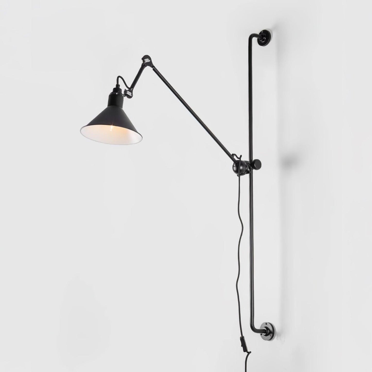 Rocker Wall Lamp | Metal Construction | Set of 2