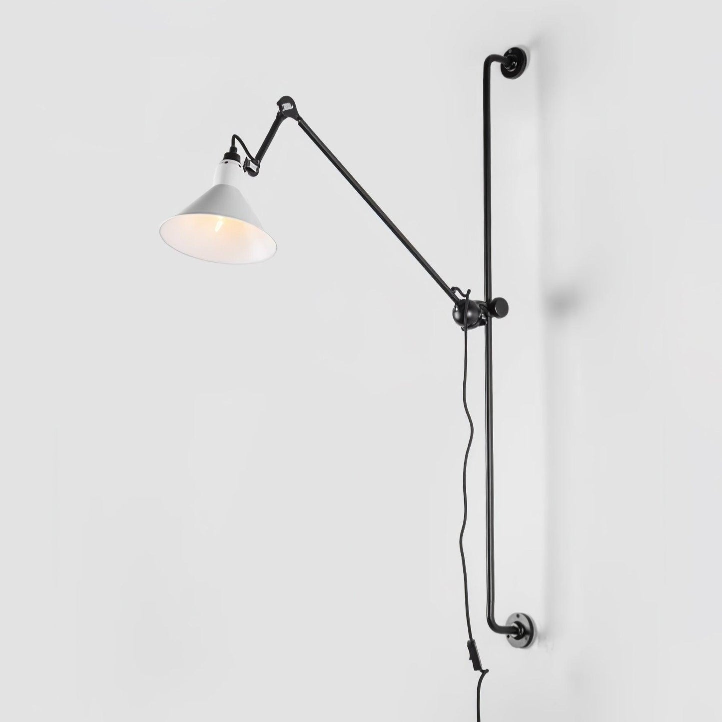 Rocker Wall Lamp | Metal Construction | Set of 2