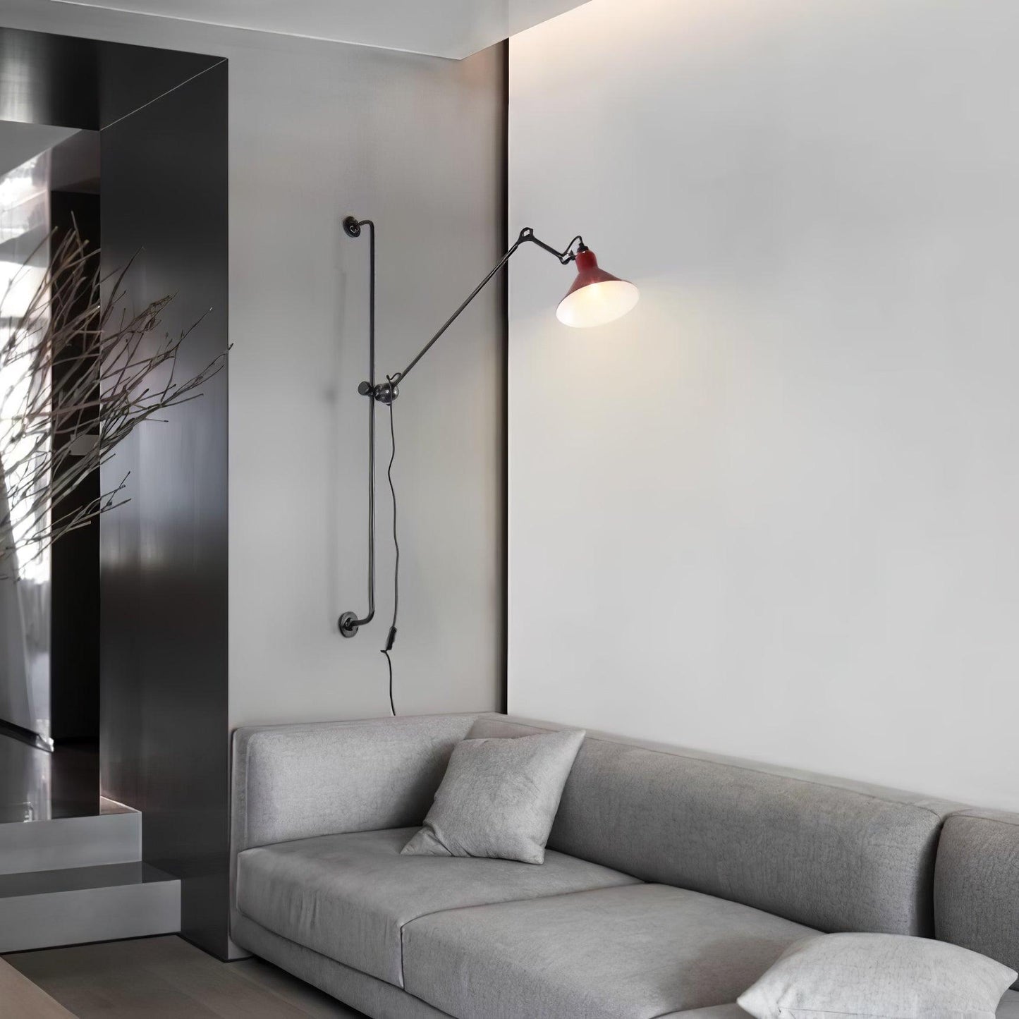 Rocker Wall Lamp | Metal Construction | Set of 2