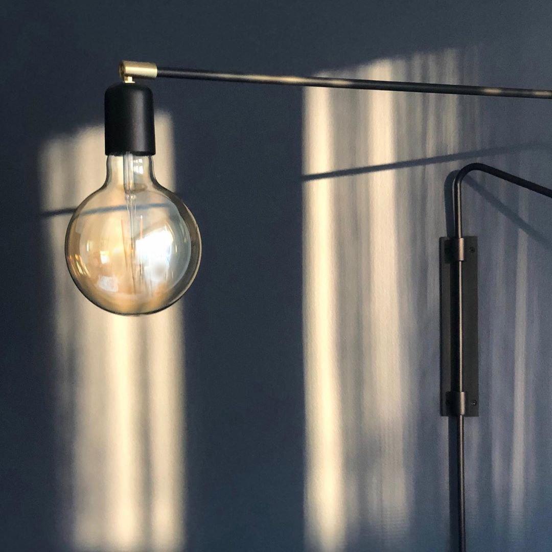 Swing Wall Lamp | Adjustable Brass & Metal | Set of 2