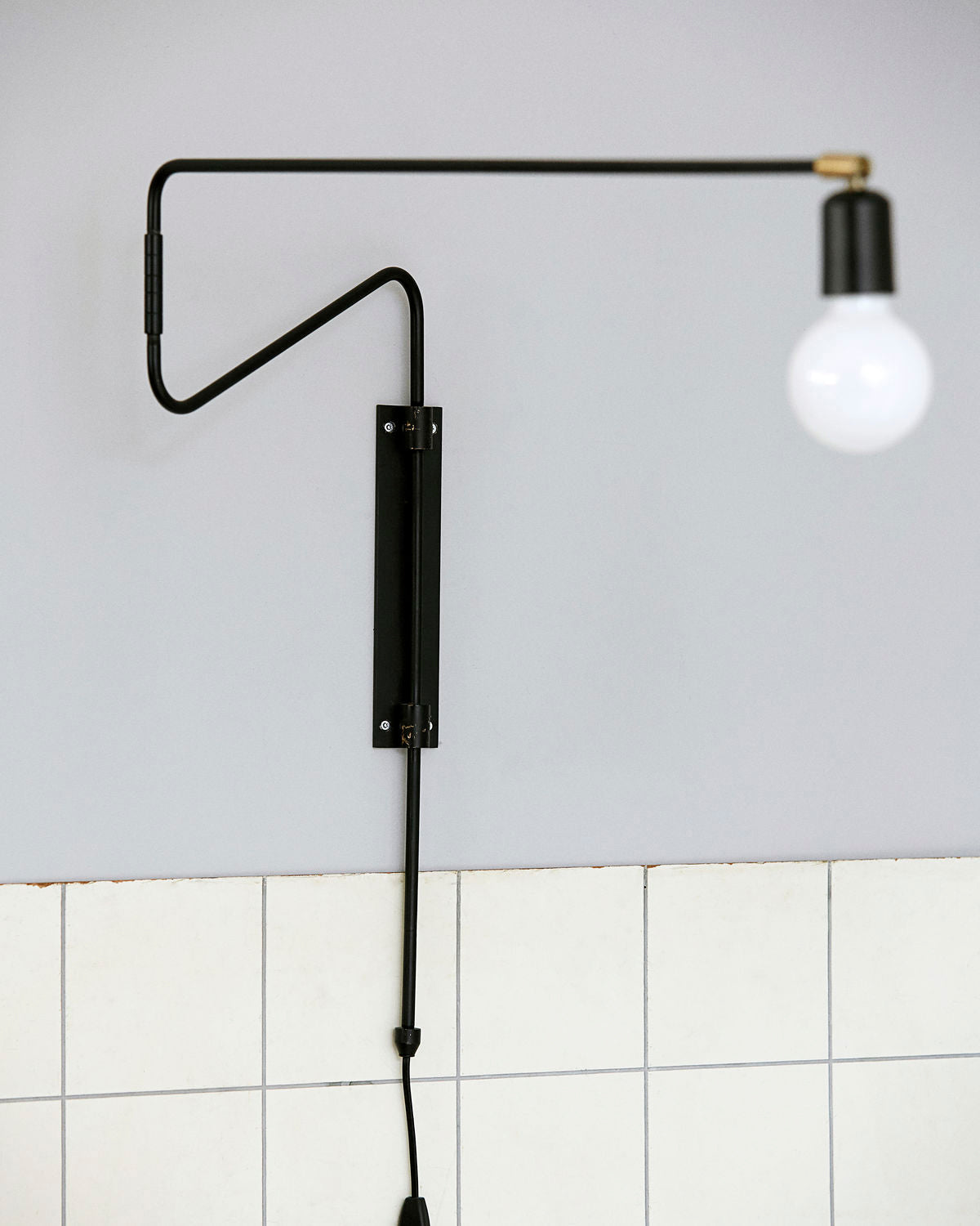 Swing Wall Lamp | Adjustable Brass & Metal | Set of 2