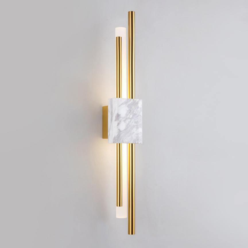 Tanto Wall Light | Brass & Marble | Set of 2
