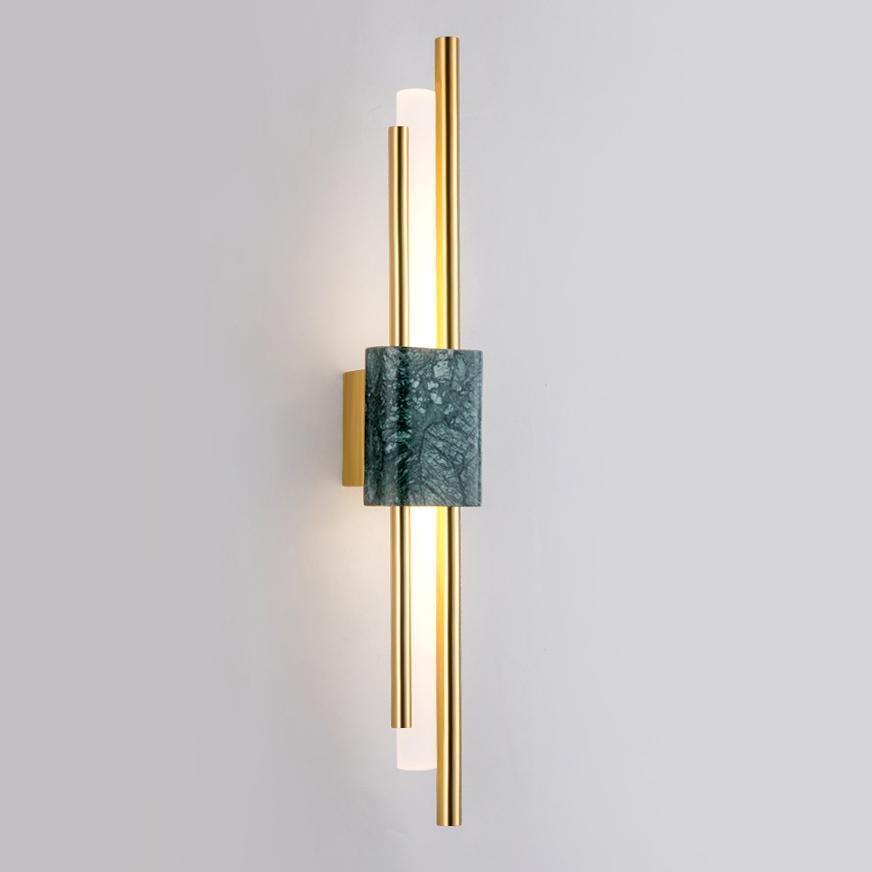 Tanto Wall Light | Brass & Marble | Set of 2