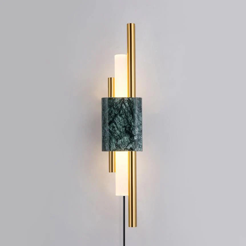 Tanto Wall Light | Brass & Marble | Set of 2