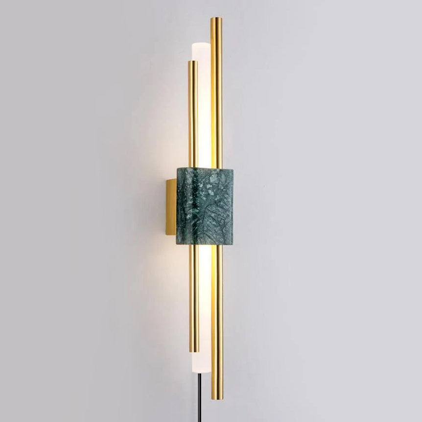 Tanto Wall Light | Brass & Marble | Set of 2
