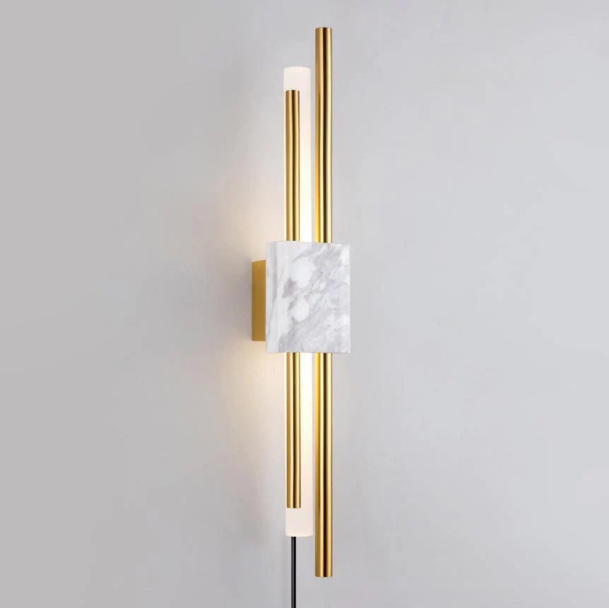 Tanto Wall Light | Brass & Marble | Set of 2