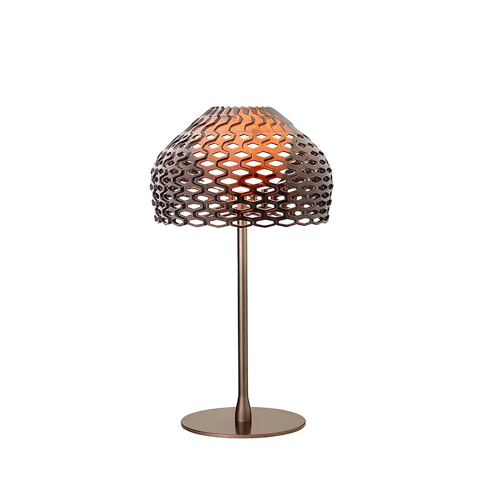 Armadillo Table Lamp | Metal & Plastic | White or Brown