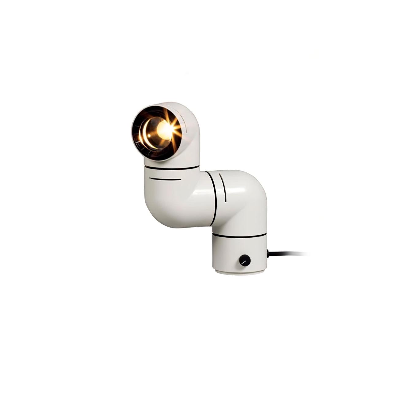 Tatu Table Lamp | Adjustable LED | Red & White