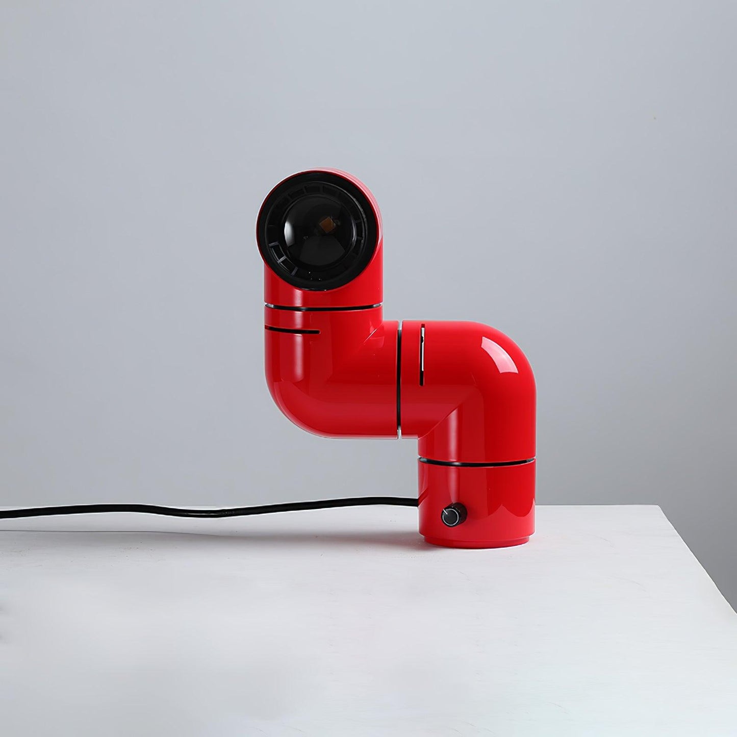 Tatu Table Lamp | Adjustable LED | Red & White