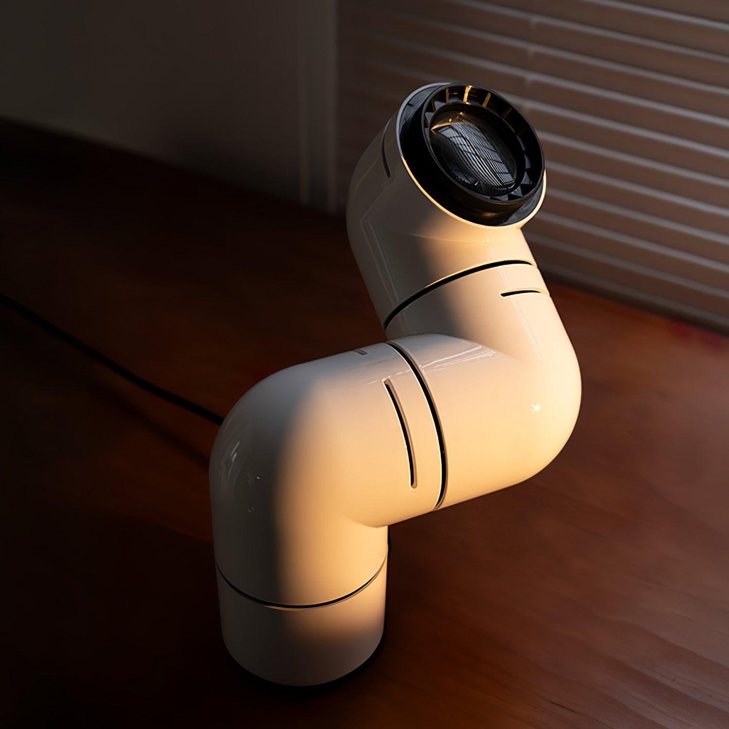Tatu Table Lamp | Adjustable LED | Red & White