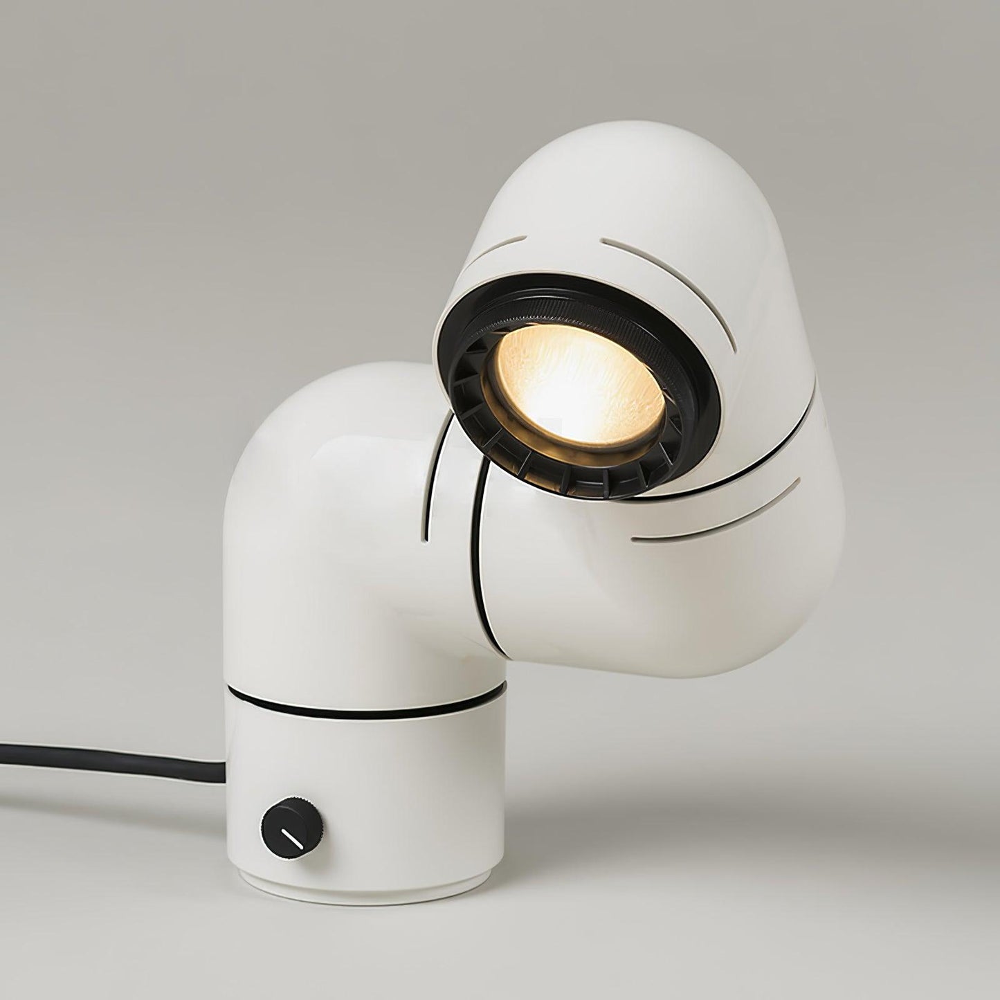 Tatu Table Lamp | Adjustable LED | Red & White