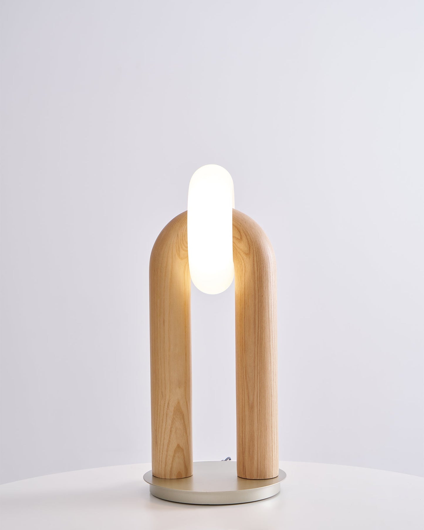 Arcadia Table Lamp | Wooden Design | Wood, Walnut, Black Finishes