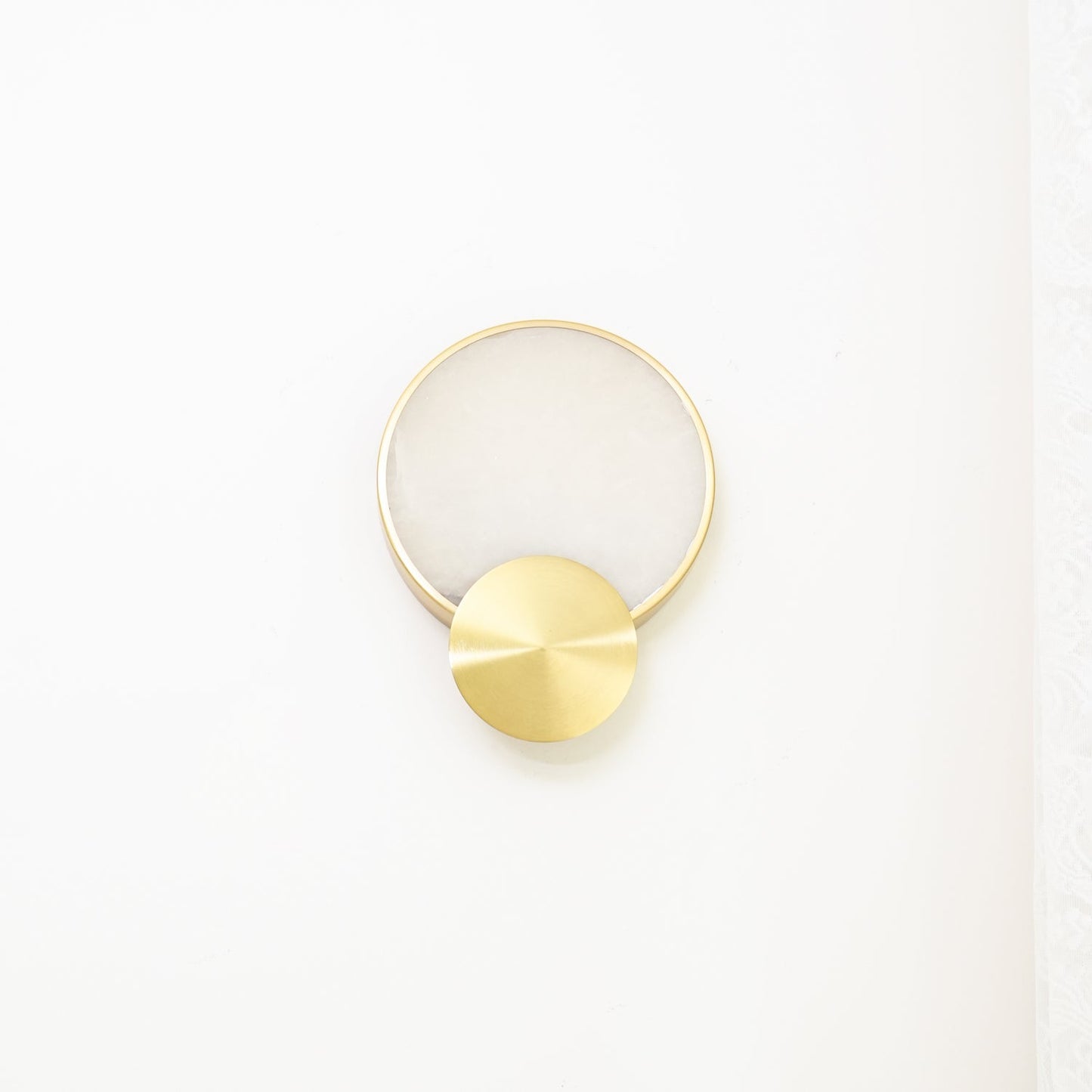 Terra Svet Wall Lamp | Metal & Alabaster | Set of 2