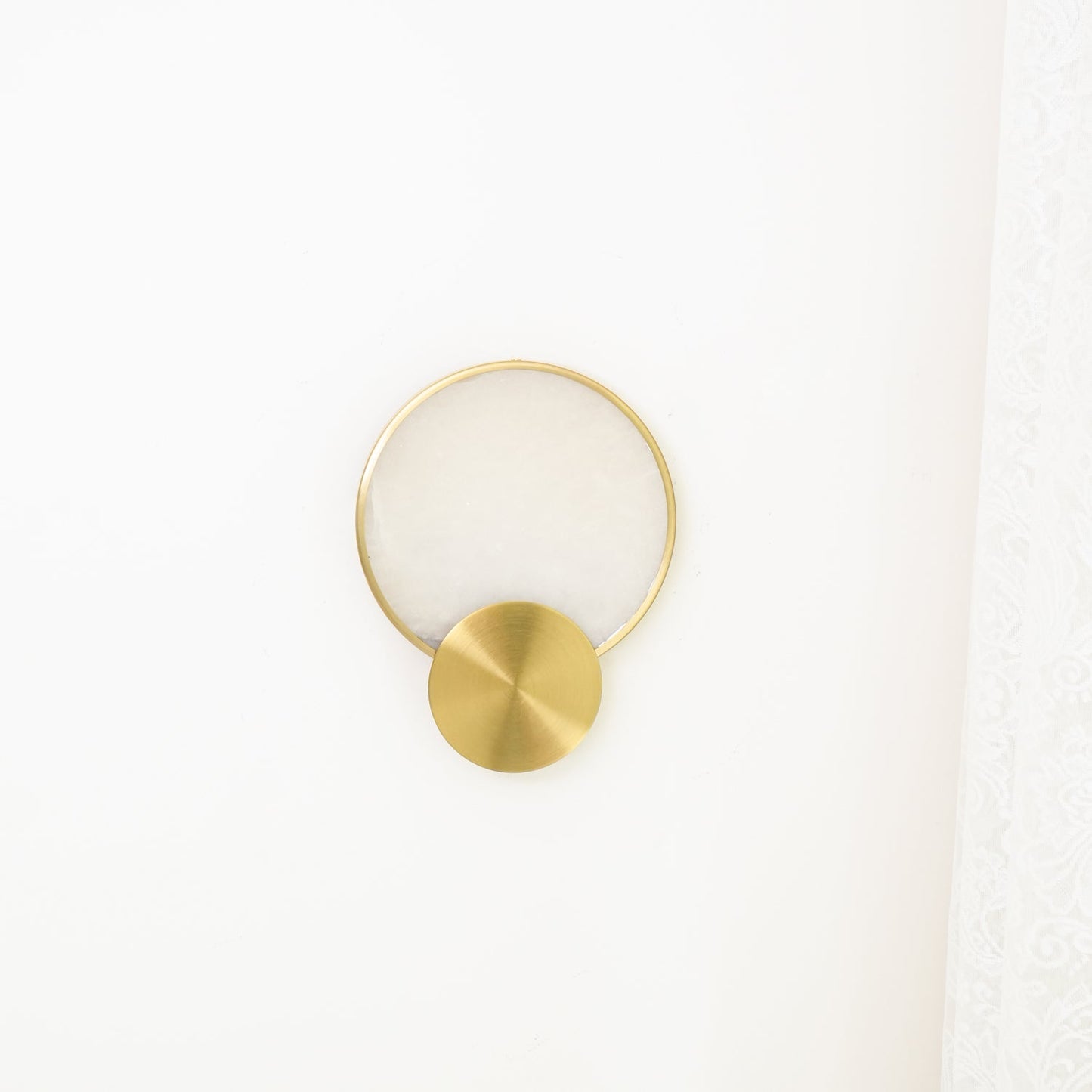 Terra Svet Wall Lamp | Metal & Alabaster | Set of 2