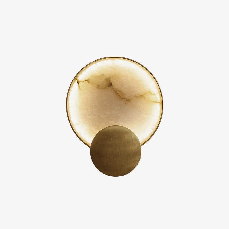 Terra Svet Wall Lamp | Metal & Alabaster | Set of 2